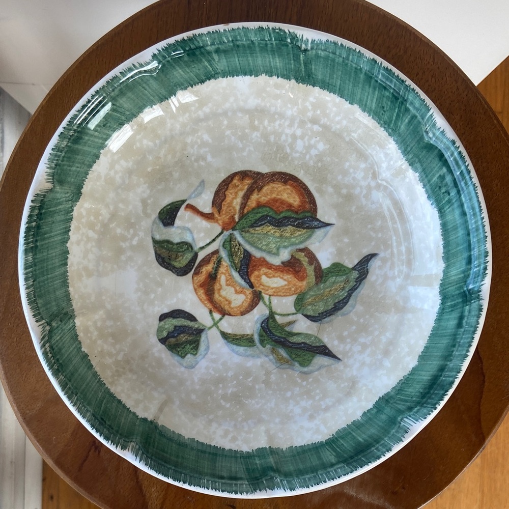 Vintage Set of 2 Himark deep set plates